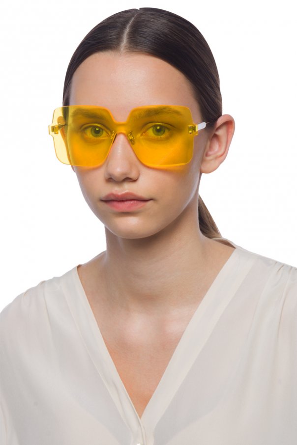 Yellow 'Color Quake 1' sunglasses Dior - Vitkac France